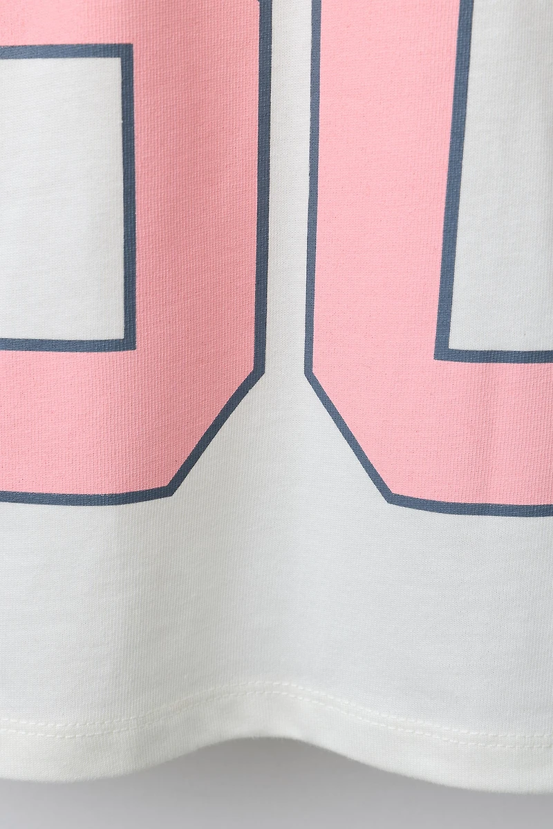 T-SHIRT IMPRIMÉ NUMÉRO