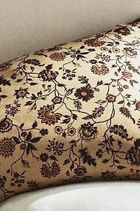 TAIE D’OREILLER SATIN IMPRIMÉ FLEUR