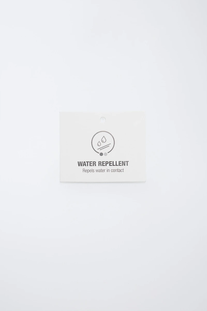 WATER REPELLENT HOODED LINED TECHNICAL JACKET