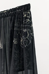 PRINTED BALLOON PANTS