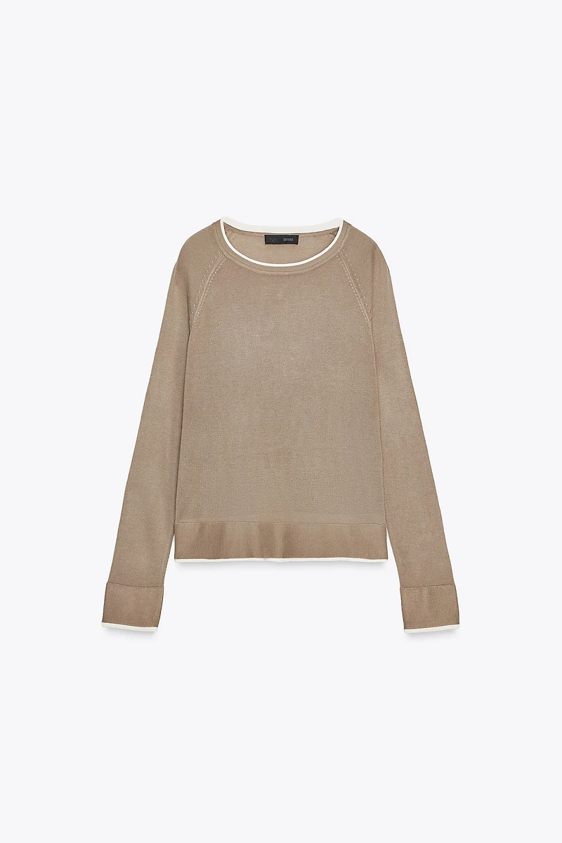 DOUBLE KNIT SWEATER