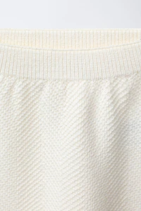 TEXTURED SWEATER AND PANTS SET