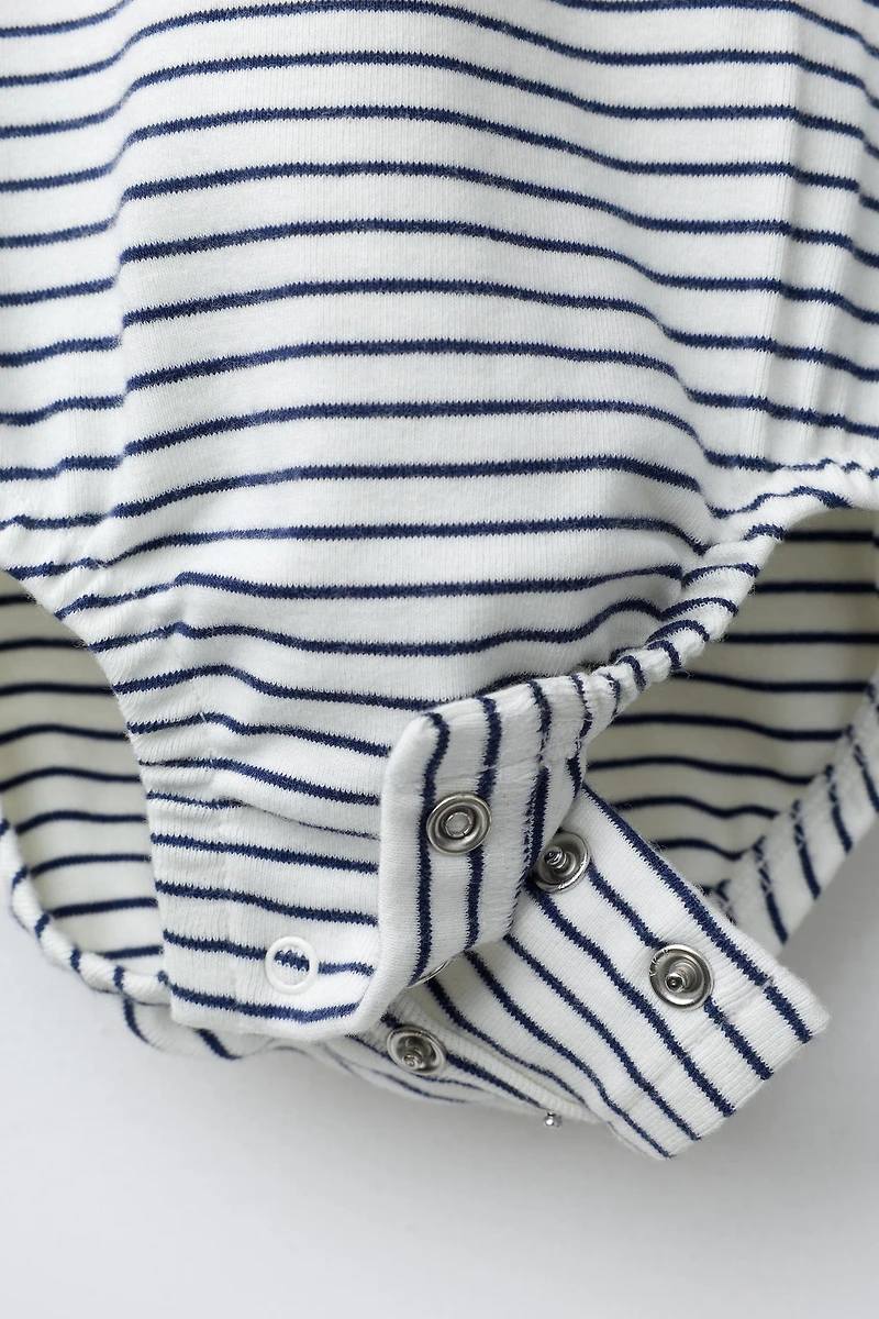 ENSEMBLE BODY ET LEGGING RAYURES CHIOTS