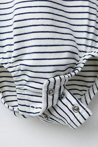 ENSEMBLE BODY ET LEGGING RAYURES CHIOTS