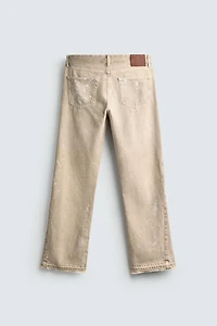 PAINT SPLATTER FLARE FIT JEANS