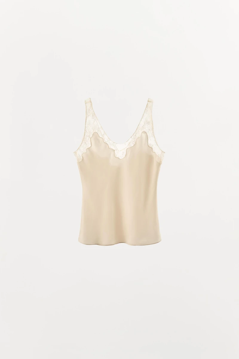 MIXED CAMISOLE
