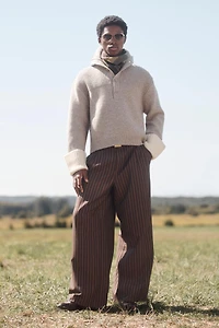 WOOL BUTTON-NECK SWEATER LIMITED EDITION