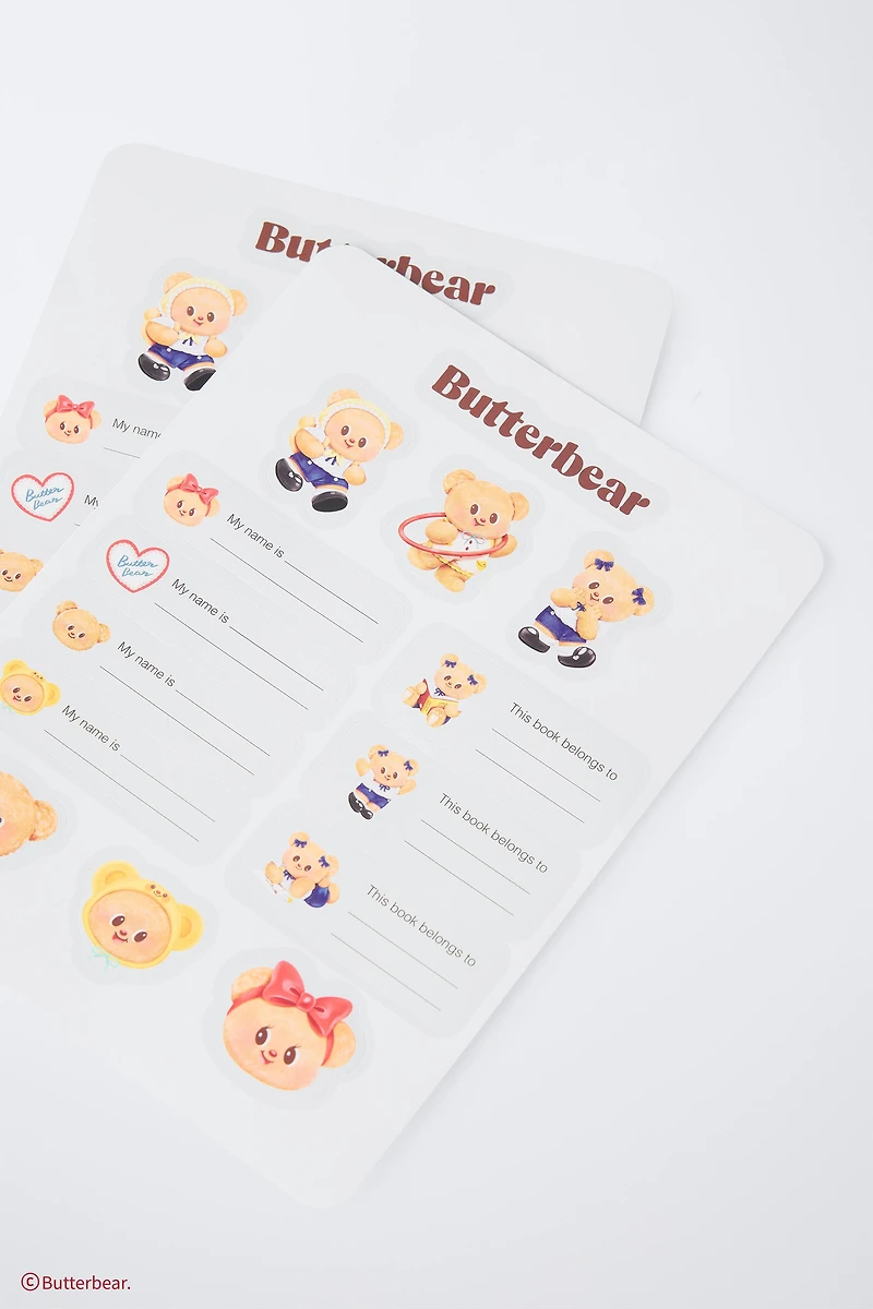BUTTERBEAR © STICKER PACK