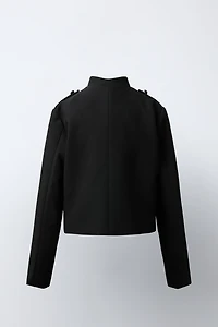 FITTED BUTTON JACKET