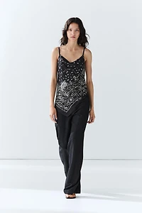 Flowing paisley top