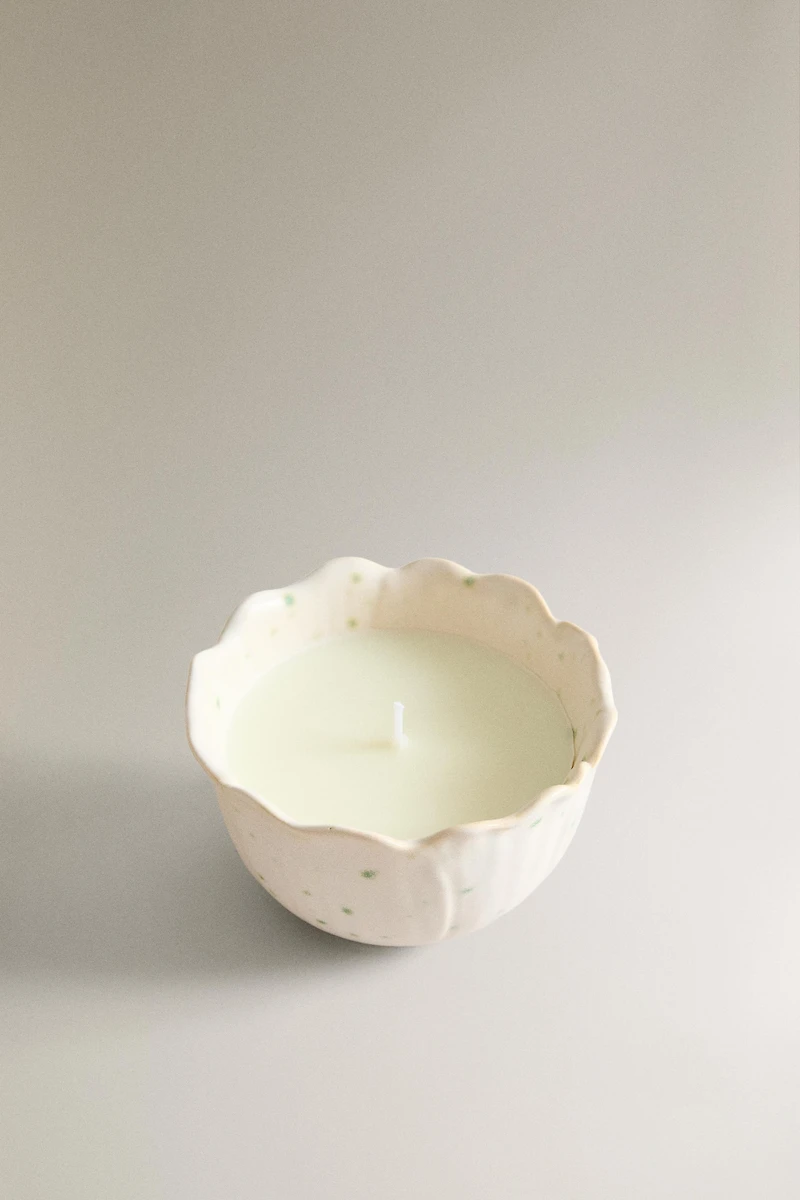 (120 G) BOUGIE PARFUMÉE TUBEROSE