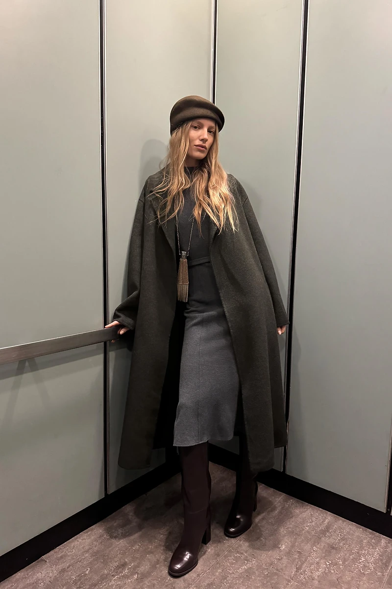 ROBE SOFT AVEC CEINTURE