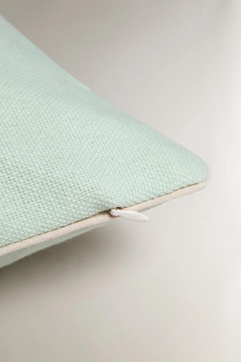 PIPING THROW PILLOW COVER