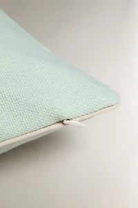 PIPING THROW PILLOW COVER