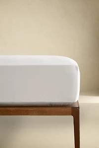 SATEEN FITTED SHEET | 11.8" THICK ( THREAD COUNT