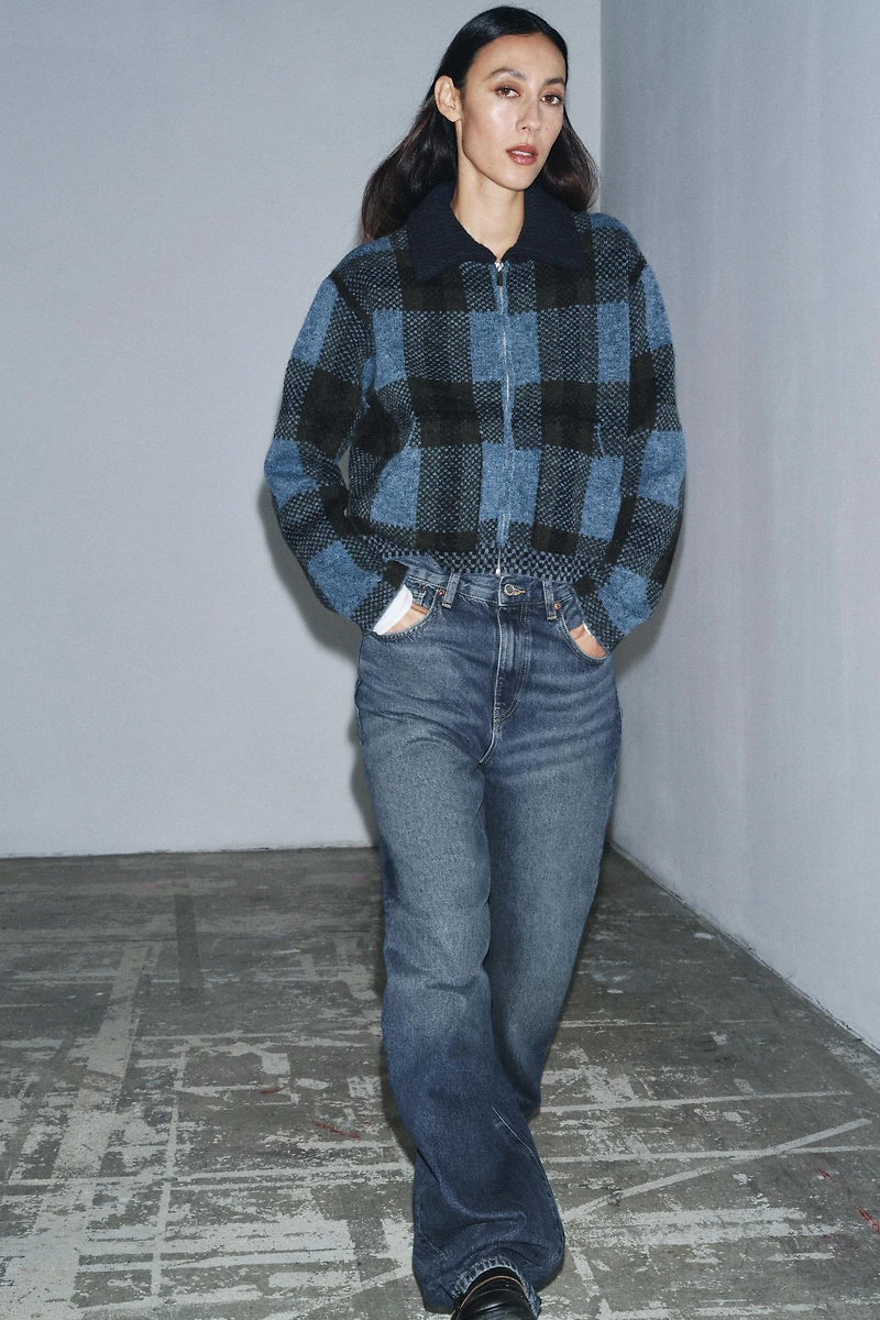 ZW COLLECTION BALLOON HIGH-WAIST JEANS