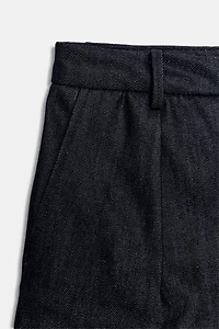 SHORT EN JEAN À PINCES ZW COLLECTION