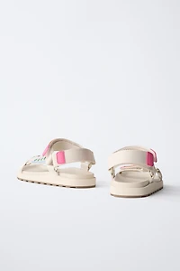 BEADED TECHNICAL SANDALS