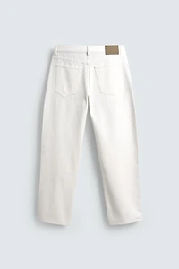 STRAIGHT ANKLE FIT SELVEDGE JEANS