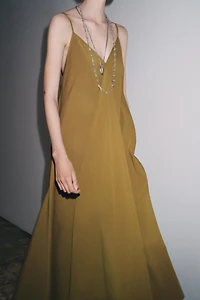 ROBE MIDI À BRETELLES  ZW COLLECTION