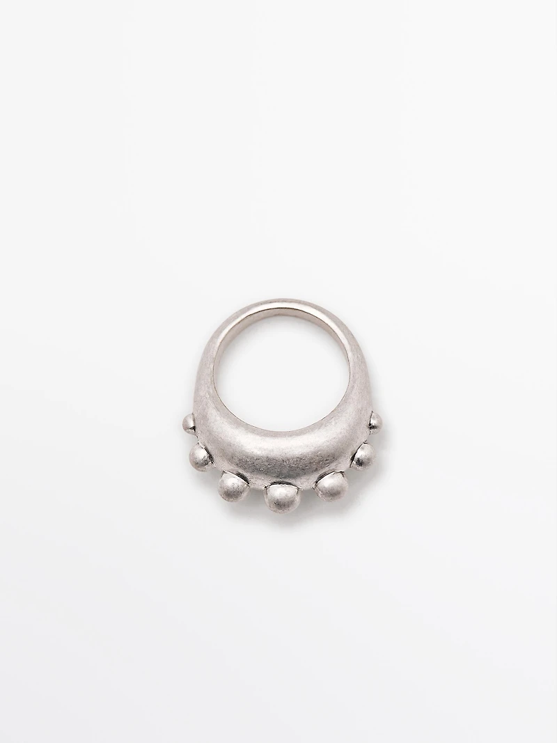 Bague pièces rondes