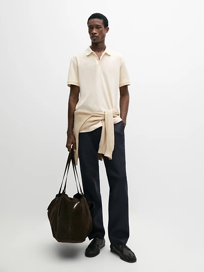 Polo manches courtes coton