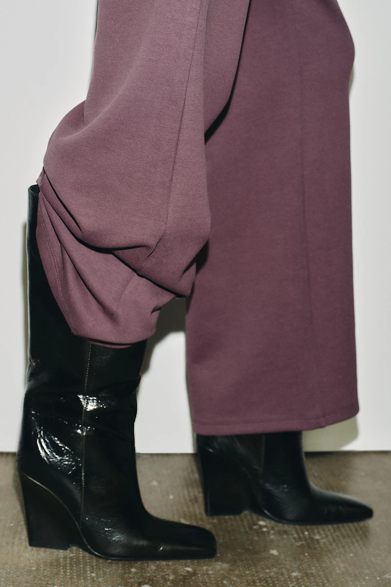 PANTALON LARGE INTERLOCK