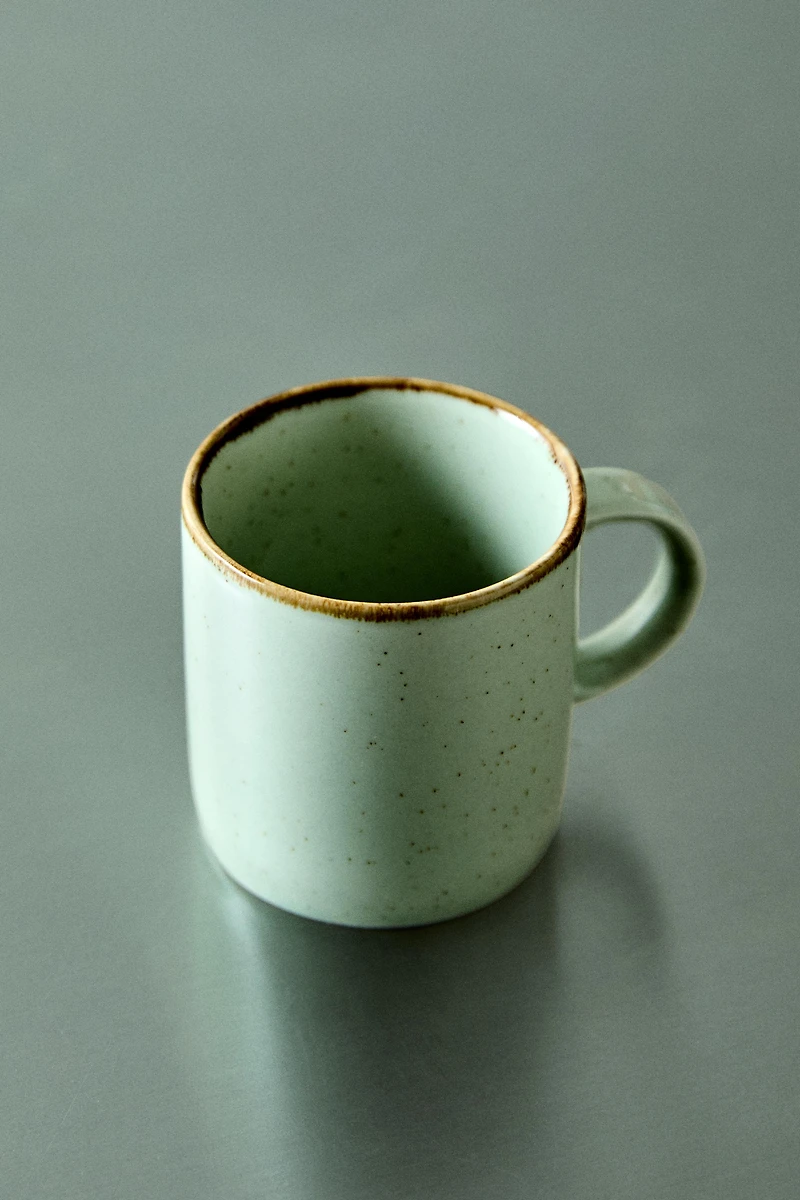 TASSE PORCELAINE BORD VIEILLI