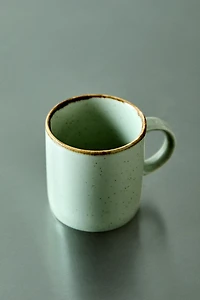 TASSE PORCELAINE BORD VIEILLI
