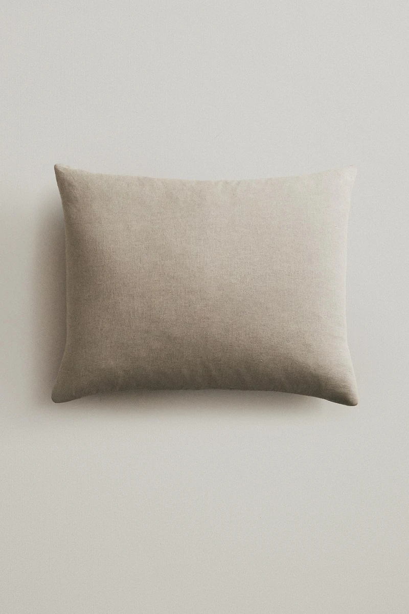 XXL LINEN THROW PILLOW COVER