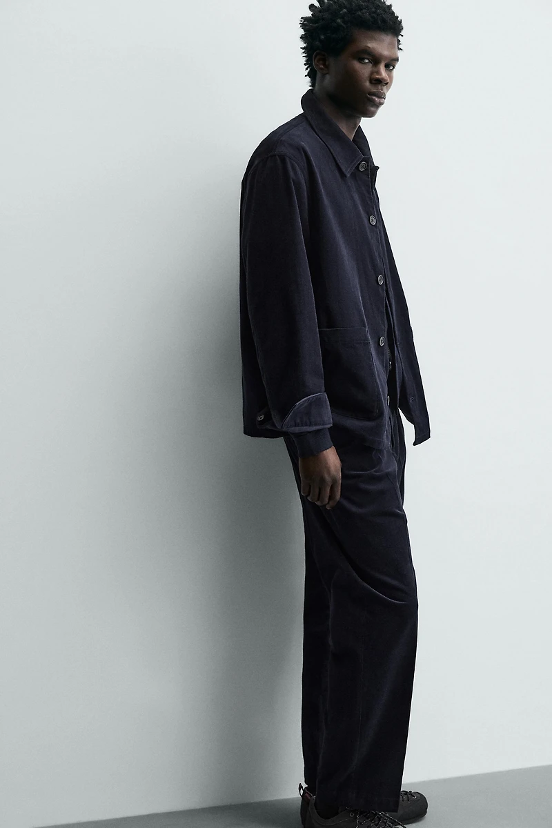 REGULAR FIT LIGHTWEIGHT CORDUROY PANTS