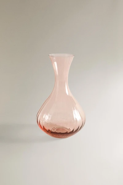 RAISED CRYSTALLINE PITCHER