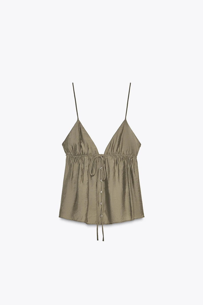 FLOWY STRAPPY TOP
