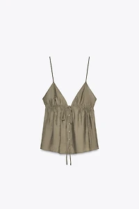 FLOWY STRAPPY TOP