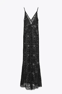 LONG LACE DRESS