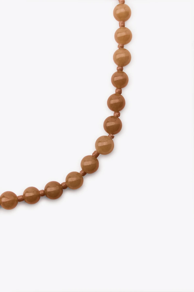 STONE BEAD NECKLACE