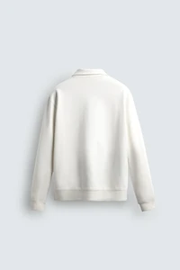 SWEAT POLO INTERLOCK ZIPPÉ