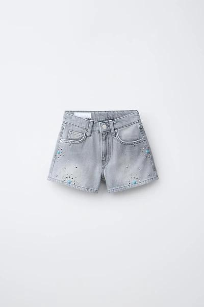 STUDDED SHORTS