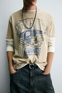 T-SHIRT LAVÉ NFL NEW YORK GIANTS