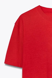 BASIC COTTON T-SHIRT