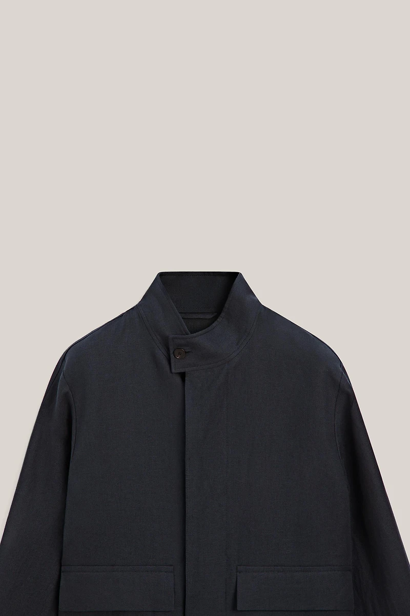 Total look linen overshirt - LIMITED EDITION