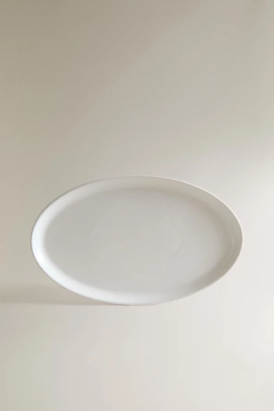 OVAL CERAMIC BATHROOM TRAY