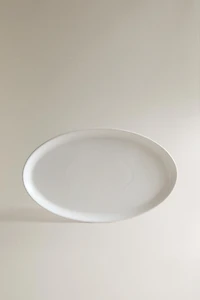 OVAL CERAMIC BATHROOM TRAY