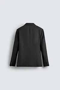 DOUBLE BREASTED SUIT BLAZER