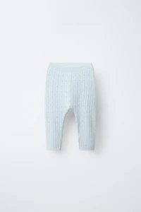 RIBBED CUT-OUT PANTS