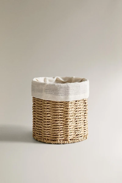 CORBEILLE RONDE DOUBLURE LIN