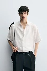 CHEMISE FLUIDE STRUCTURÉE