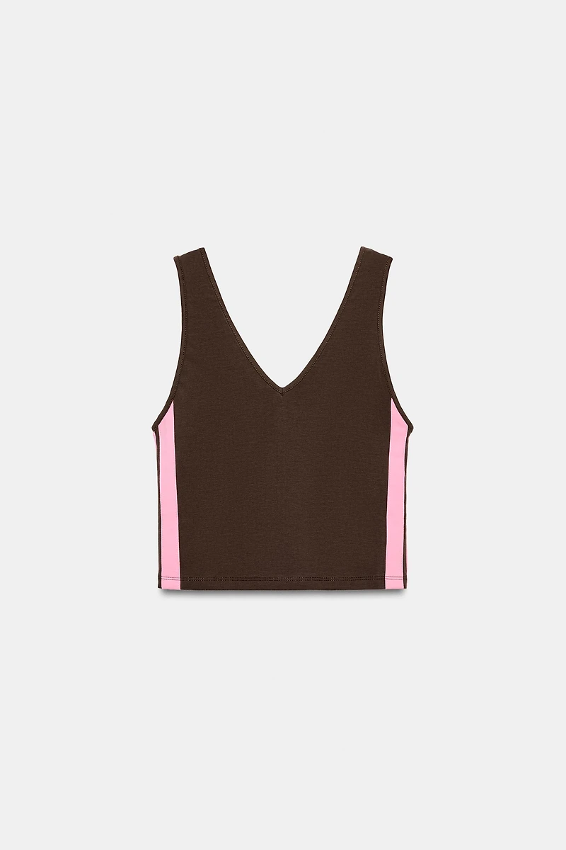 SIDE STRIPE TOP