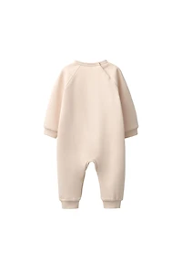 SHEEP EMBROIDERED LONG JUMPSUIT