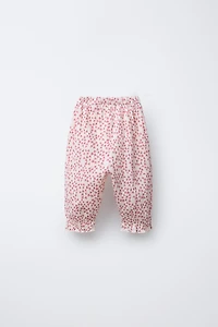 HEART TEXTURE PANTS
